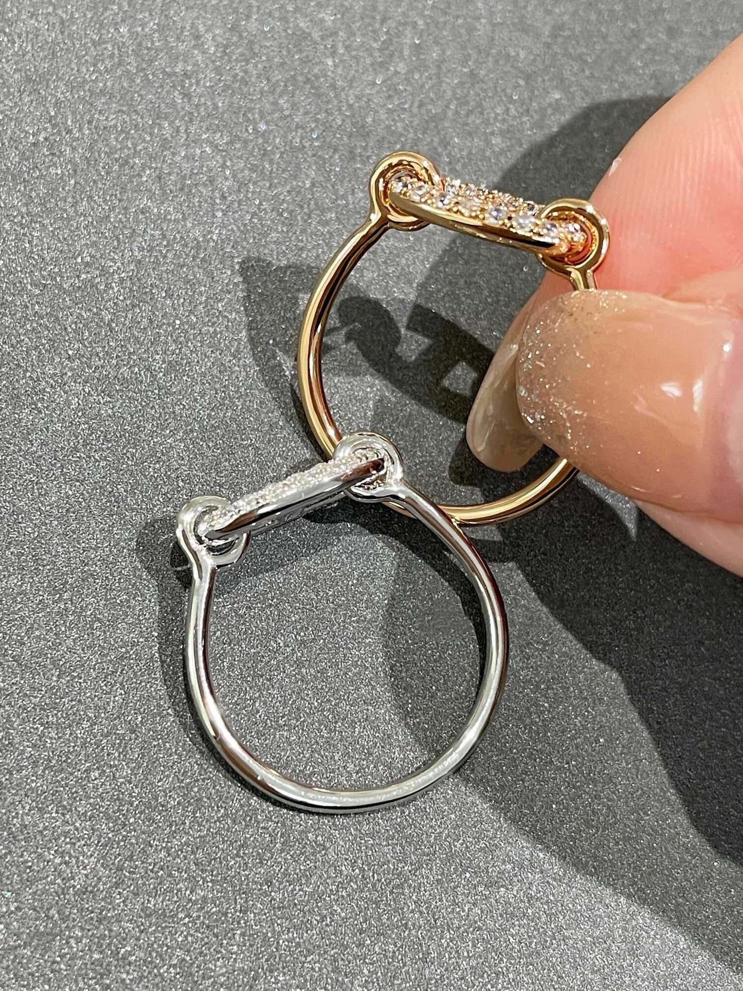 [⭐Glow]RONDE SMALL DIAMOND RING