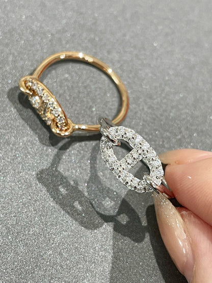 [⭐Glow]RONDE SMALL DIAMOND RING