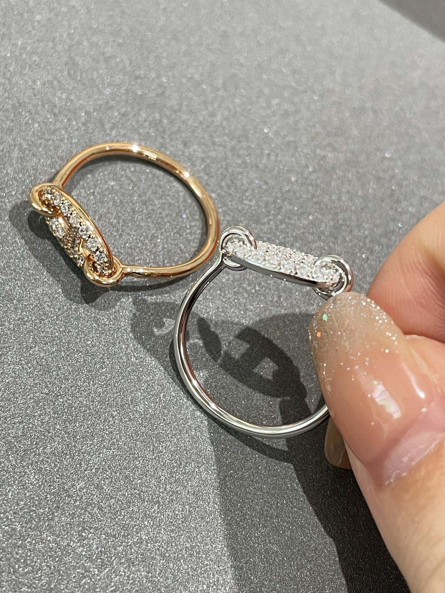 [⭐Glow]RONDE SMALL DIAMOND RING