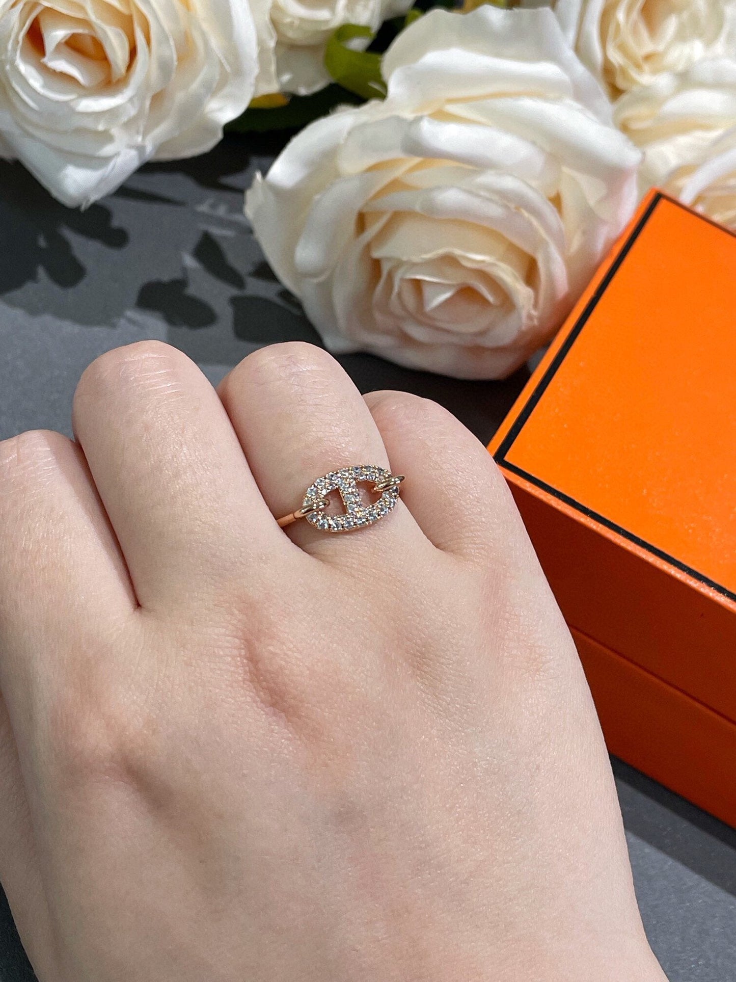 [⭐Glow]RONDE SMALL DIAMOND RING