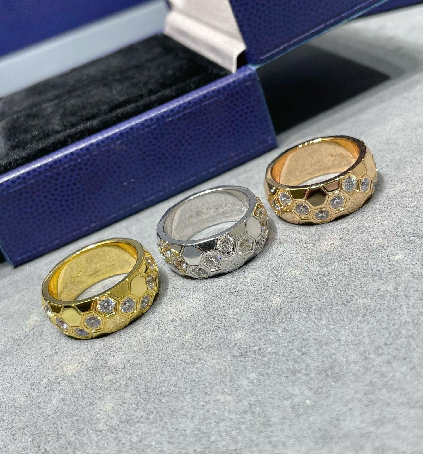 [⭐Glow]BEE LOVE DIAMOND LARGE RING