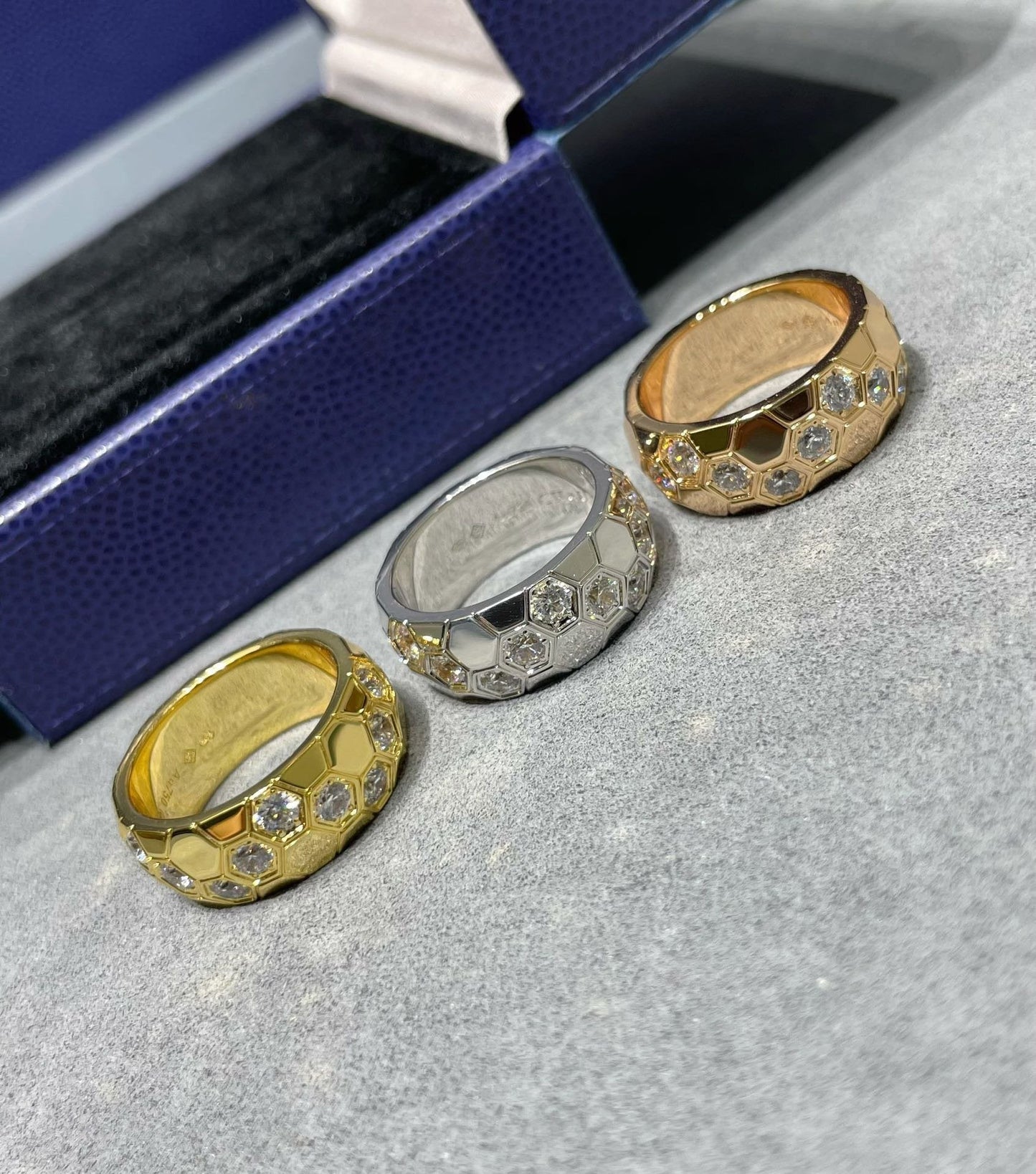[⭐Glow]BEE LOVE DIAMOND LARGE RING