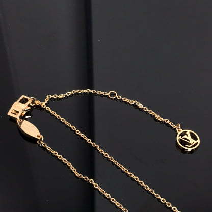 [⭐Glow]COLOR BLOSSOM PINK MOP SUN GOLD NECKLACE