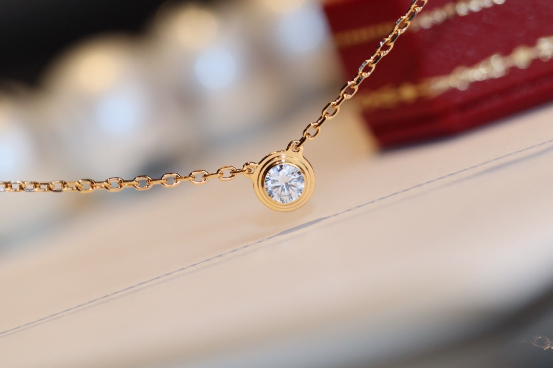 [⭐Glow]DAMOUR DIAMOND NECKLACE