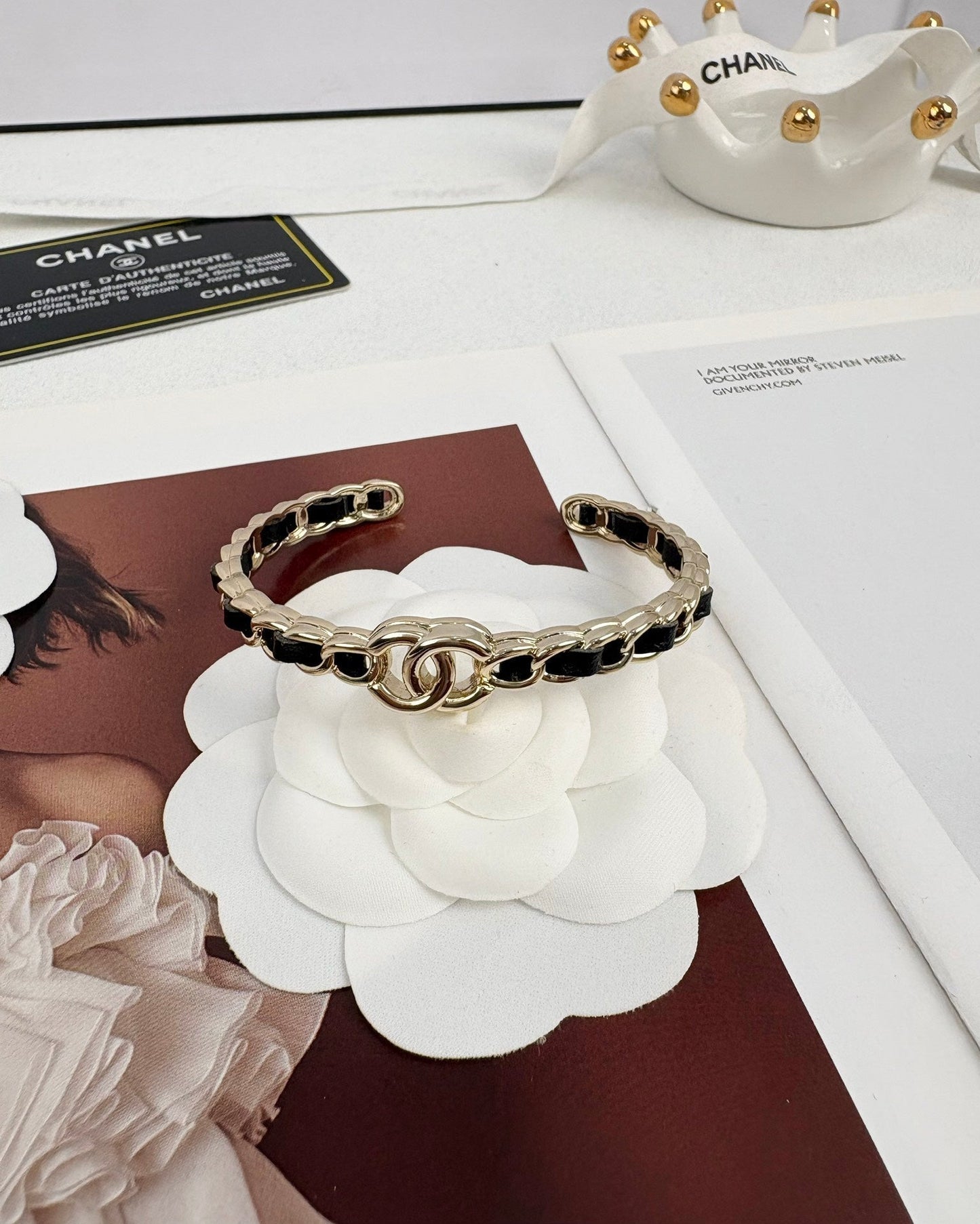 [⭐Glow]Double C Open Bangle