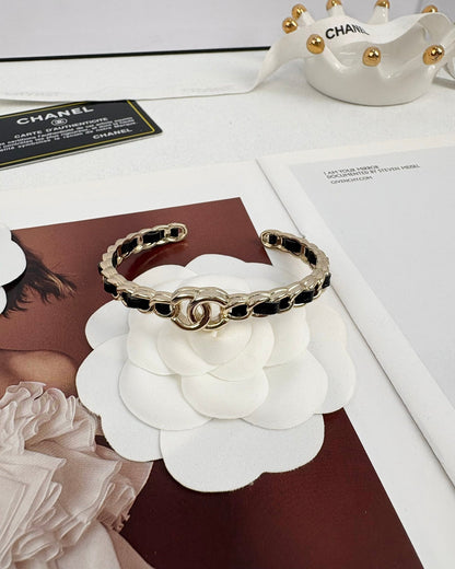 [⭐Glow]Double C Open Bangle