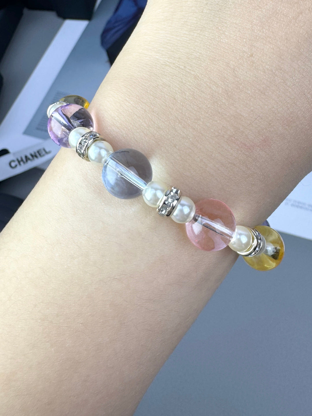 [⭐Glow]Colorful Transparent Resin Bracelet
