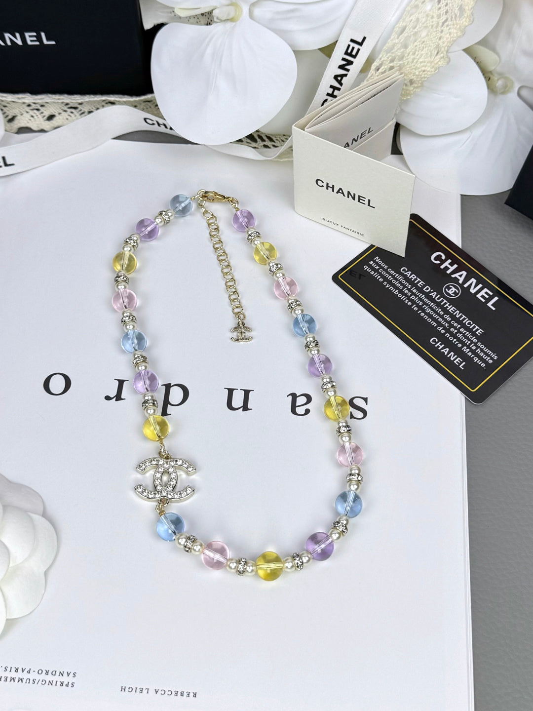 [⭐Glow]26C New Spring Collection Colorful Transparent Resin Necklace