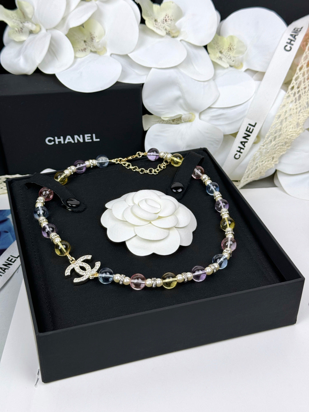 [⭐Glow]26C New Spring Collection Colorful Transparent Resin Necklace