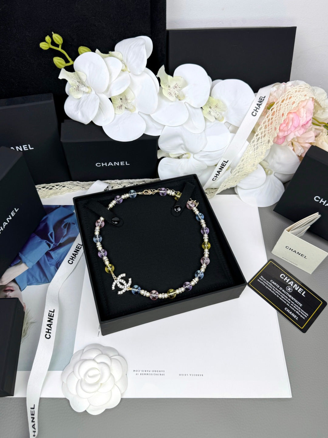 [⭐Glow]26C New Spring Collection Colorful Transparent Resin Necklace