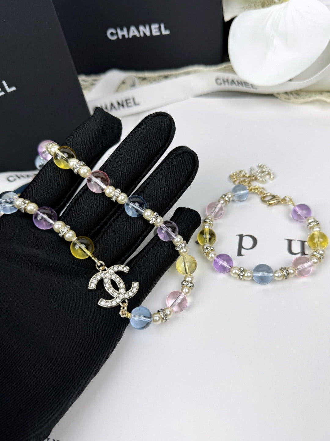 [⭐Glow]26C New Spring Collection Colorful Transparent Resin Necklace