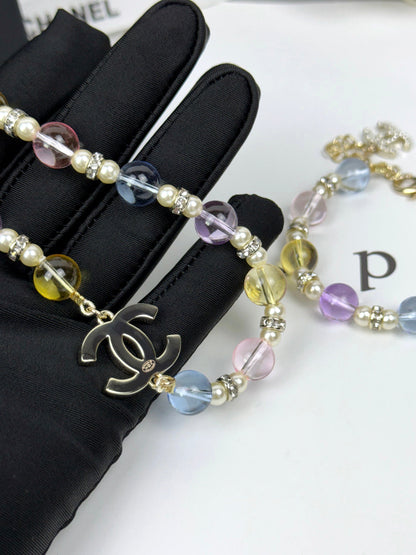 [⭐Glow]26C New Spring Collection Colorful Transparent Resin Necklace