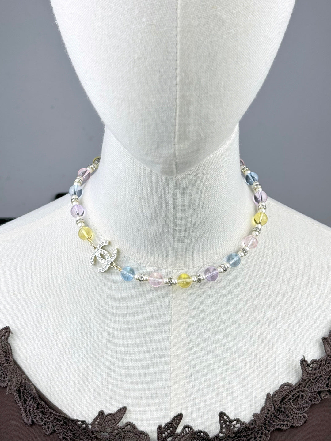 [⭐Glow]26C New Spring Collection Colorful Transparent Resin Necklace
