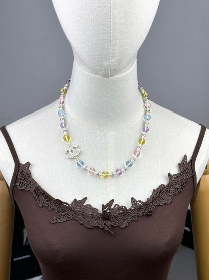 [⭐Glow]26C New Spring Collection Colorful Transparent Resin Necklace