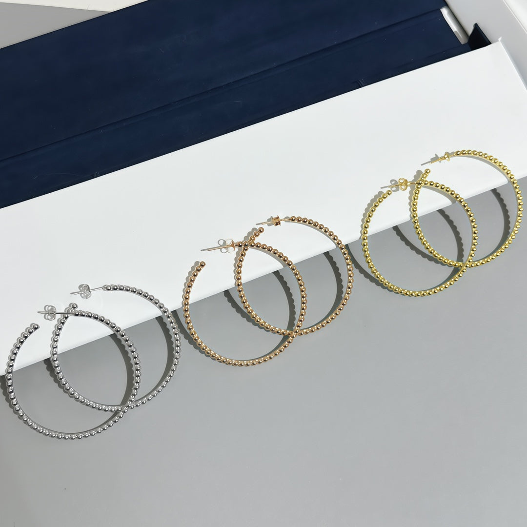 [⭐Glow]SMOOTH BEAD STUD EARRINGS