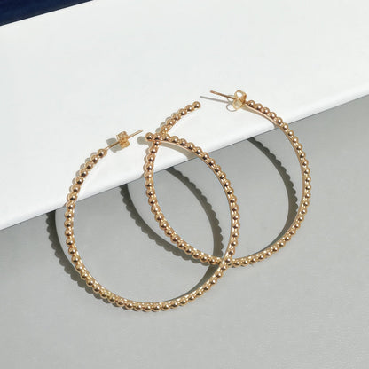 [⭐Glow]SMOOTH BEAD STUD EARRINGS