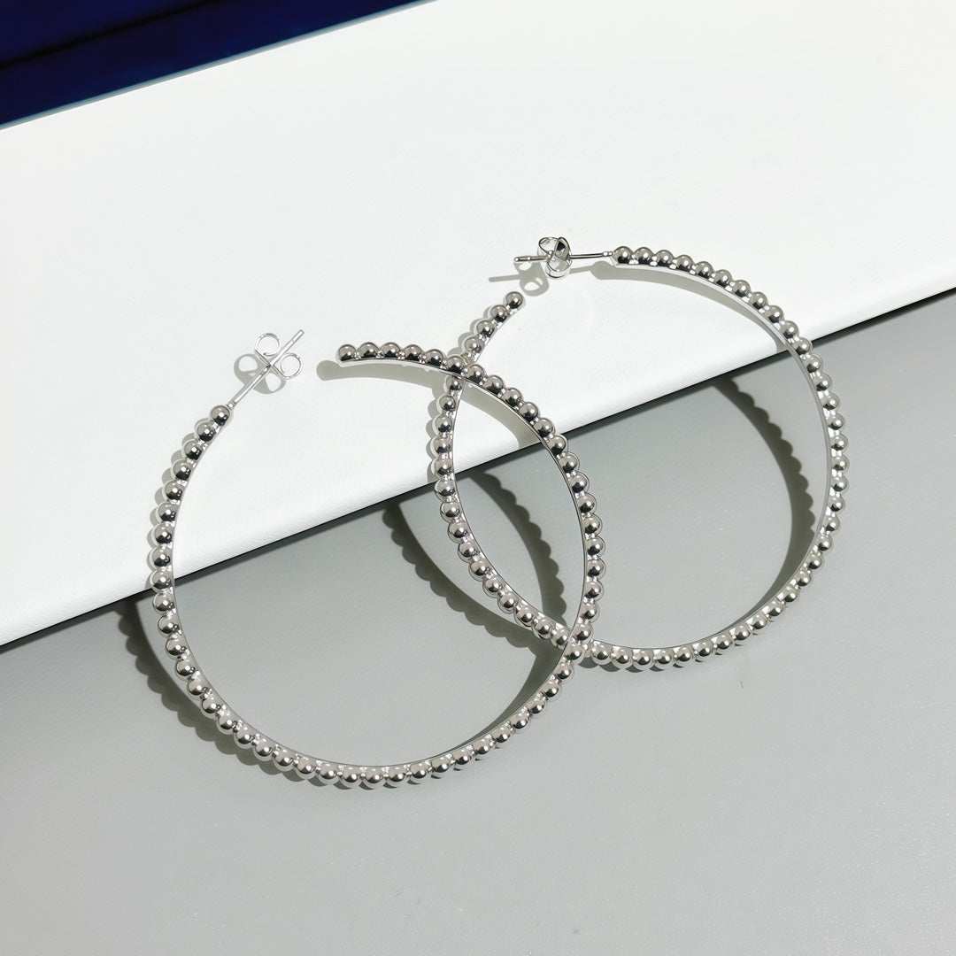 [⭐Glow]SMOOTH BEAD STUD EARRINGS