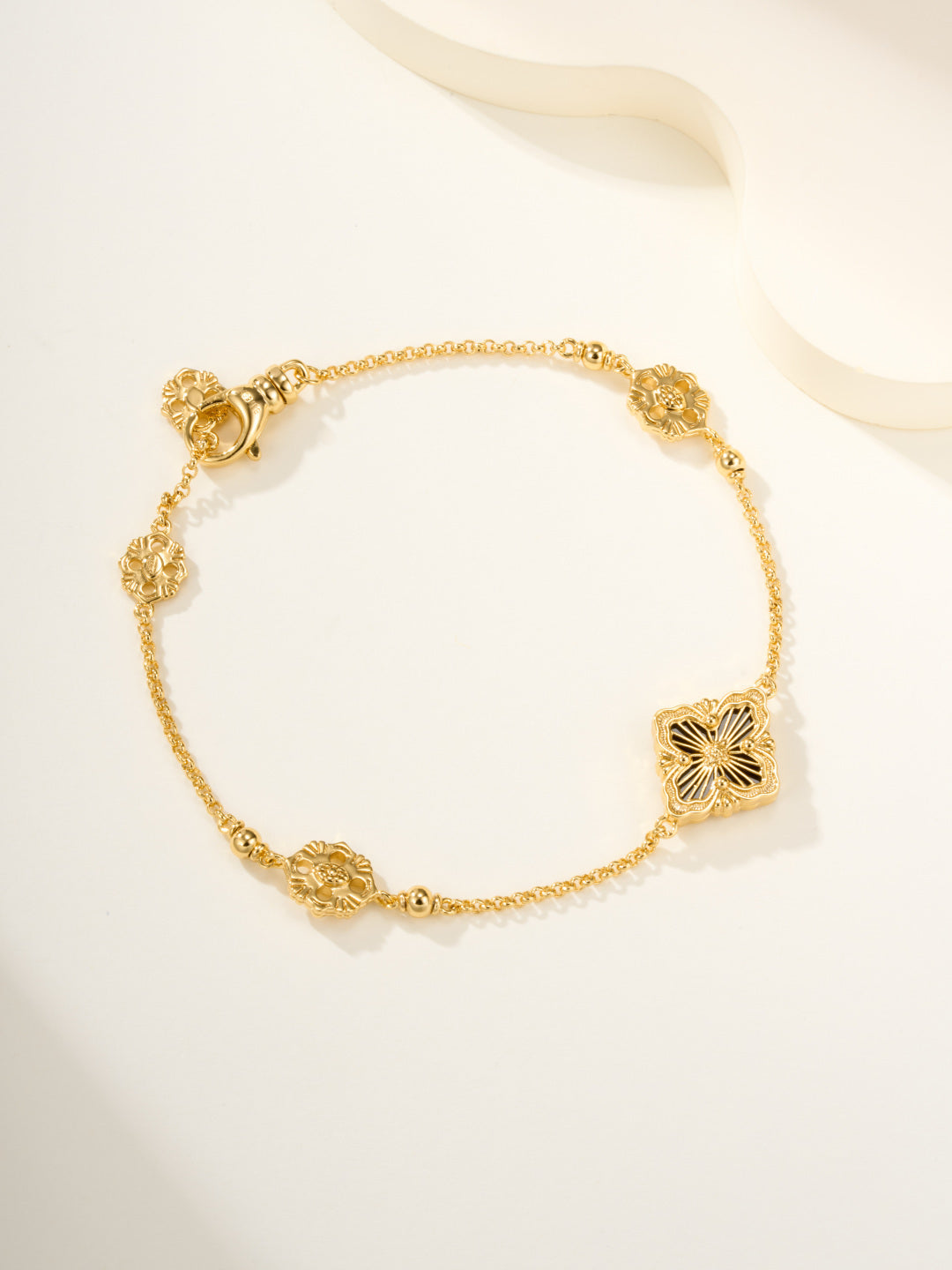 [⭐Glow]B.C.L ENAMELED One-Flower Bracelet（Various Colors)