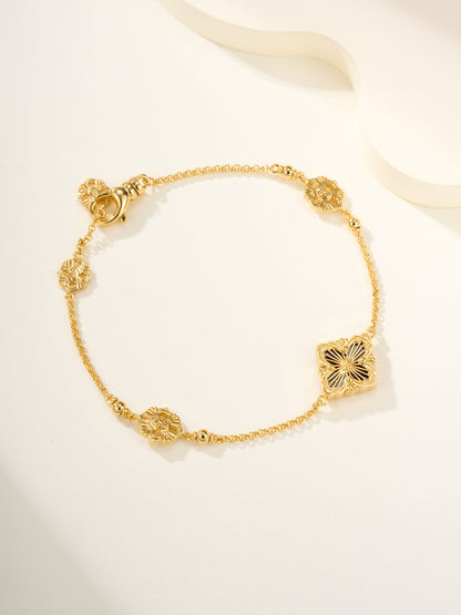 [⭐Glow]B.C.L ENAMELED One-Flower Bracelet（Various Colors)