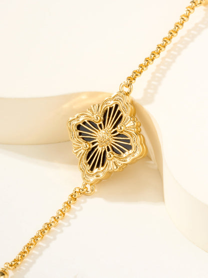 [⭐Glow]B.C.L ENAMELED One-Flower Bracelet（Various Colors)