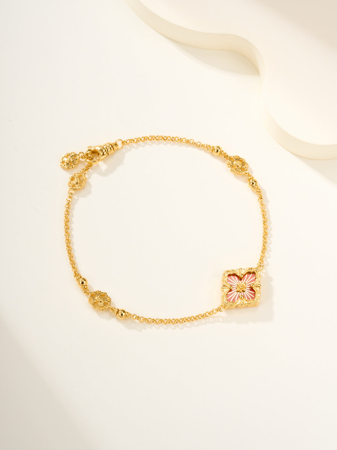 [⭐Glow]B.C.L ENAMELED One-Flower Bracelet（Various Colors)