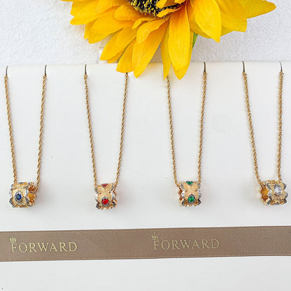 [⭐Glow] B.C.L “Little Waist” Enamel  NECKLACE（Various colors