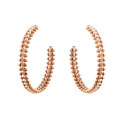 [⭐Glow]CLASH LARGE HOOP EARRINGS