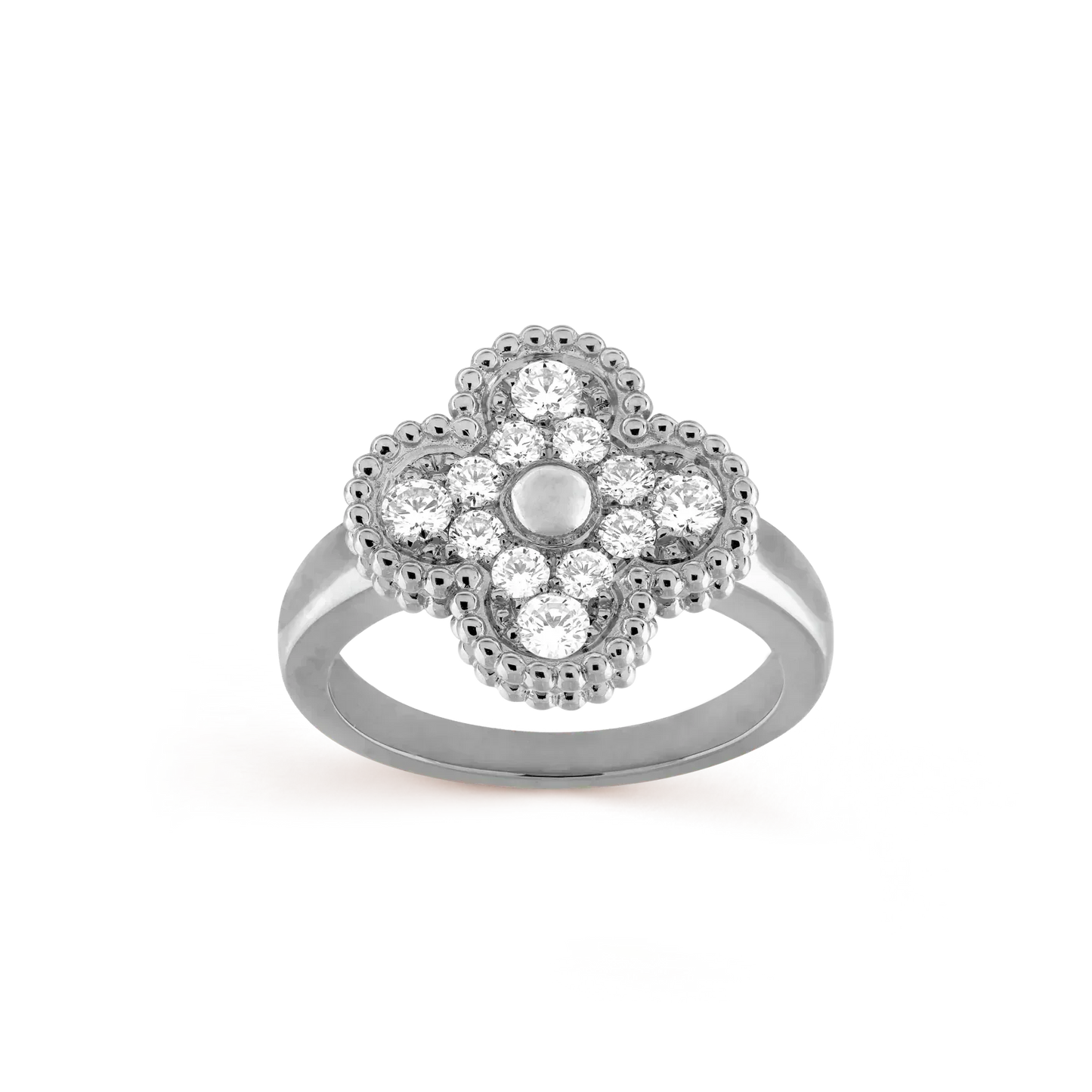 [⭐Glow]CLOVER DIAMOND RING