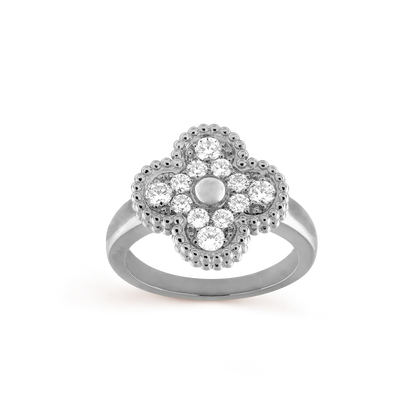 [⭐Glow]CLOVER DIAMOND RING