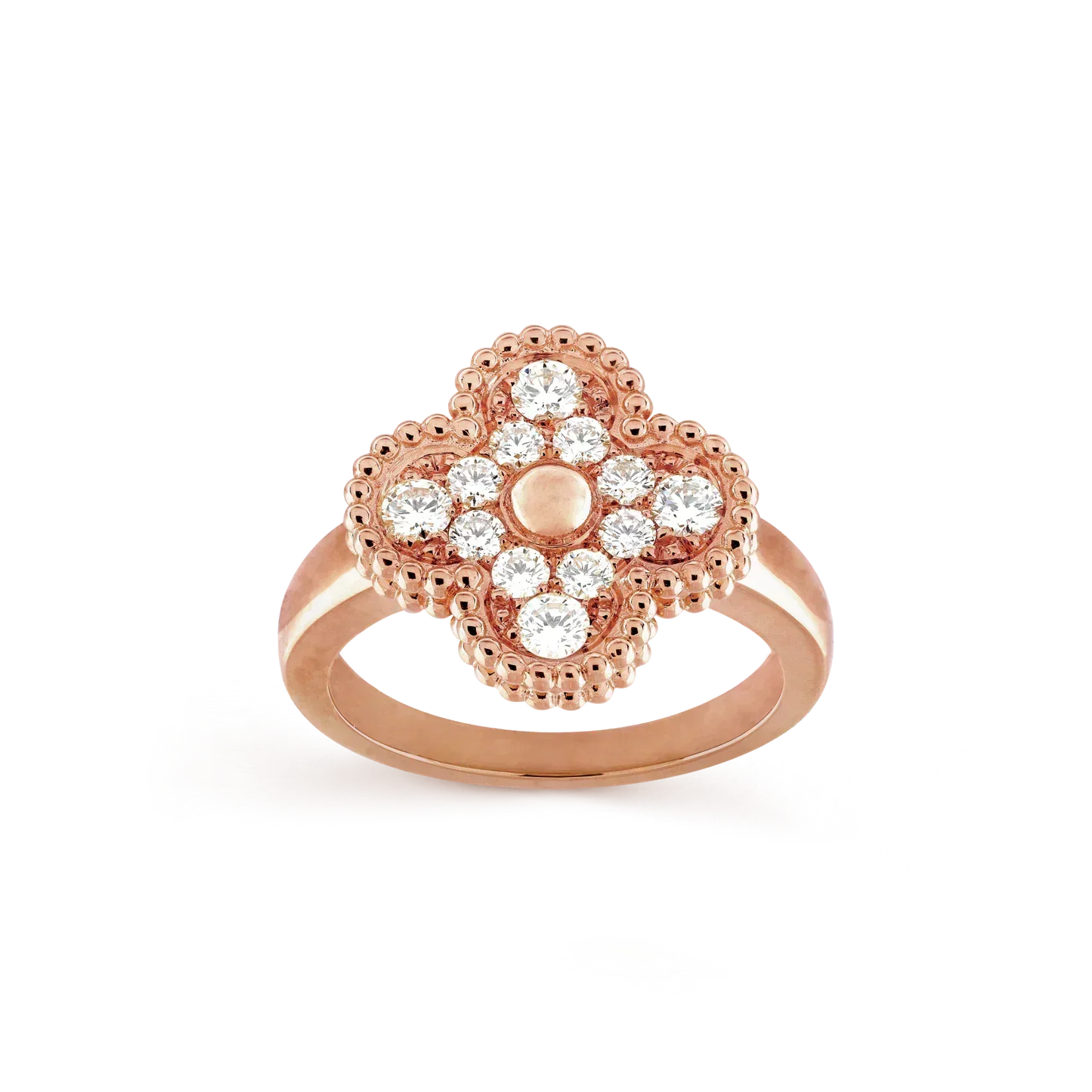 [⭐Glow]CLOVER DIAMOND RING