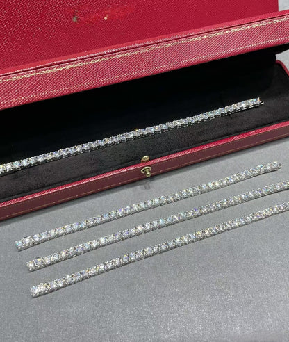 [⭐Glow jewelrys]TENNIS BRACELET WITH FULL DIAMOND SETTING