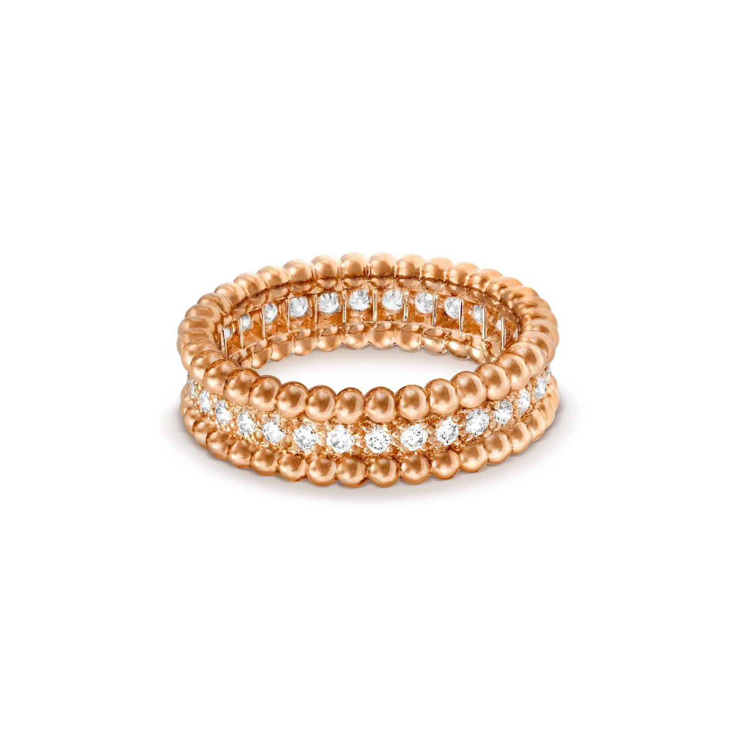 [⭐Glow]PERLEE DIAMOND ROSE GOLD RING