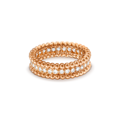 [⭐Glow]PERLEE DIAMOND ROSE GOLD RING