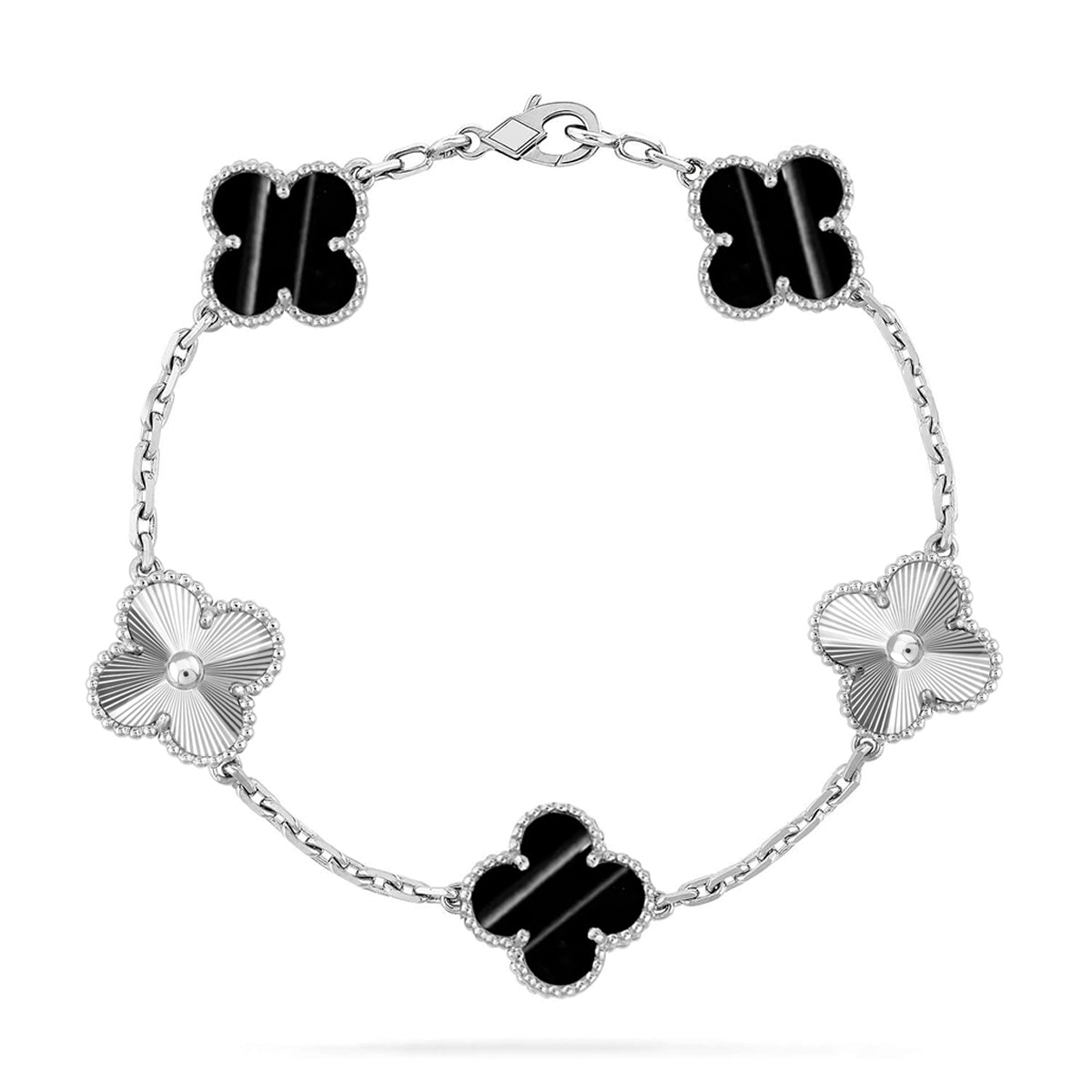 [⭐Glow] CLOVER 5 MOTIF PULSAR STONE BRACELET COLLECTION