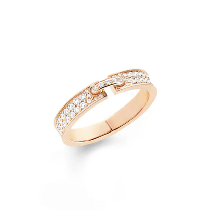 [⭐Glow]ALLIANCE LIENS VIDENCE PAVED DIAMOND 4MM RING