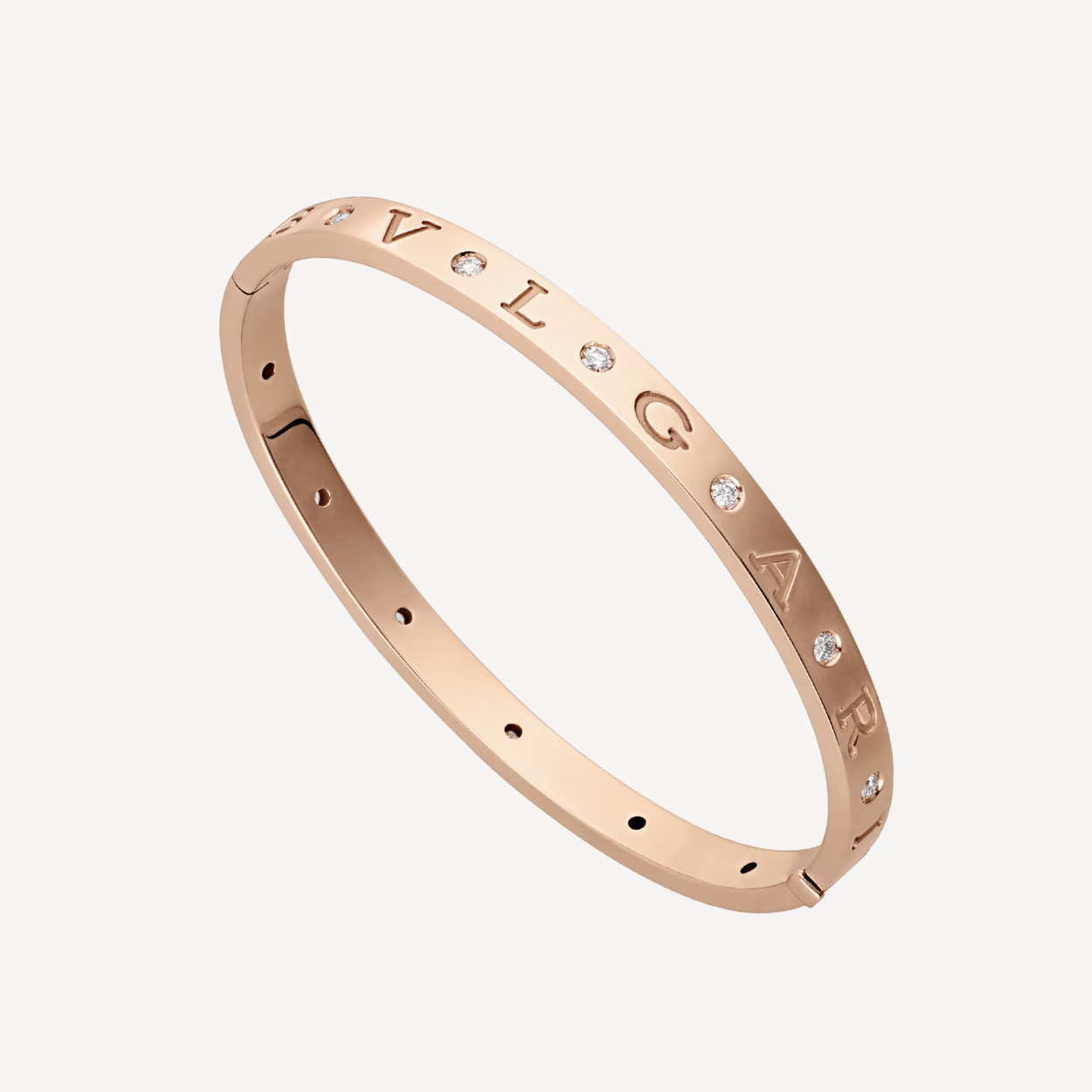 [⭐Glow]ZERO 1 PINK GOLD 12 DIAMONDS BRACELET