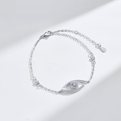 [⭐Glow]Demo Eye Pave-Set Diamond Bracelet
