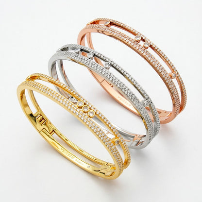[⭐Glow]Move Romane pavé bangle