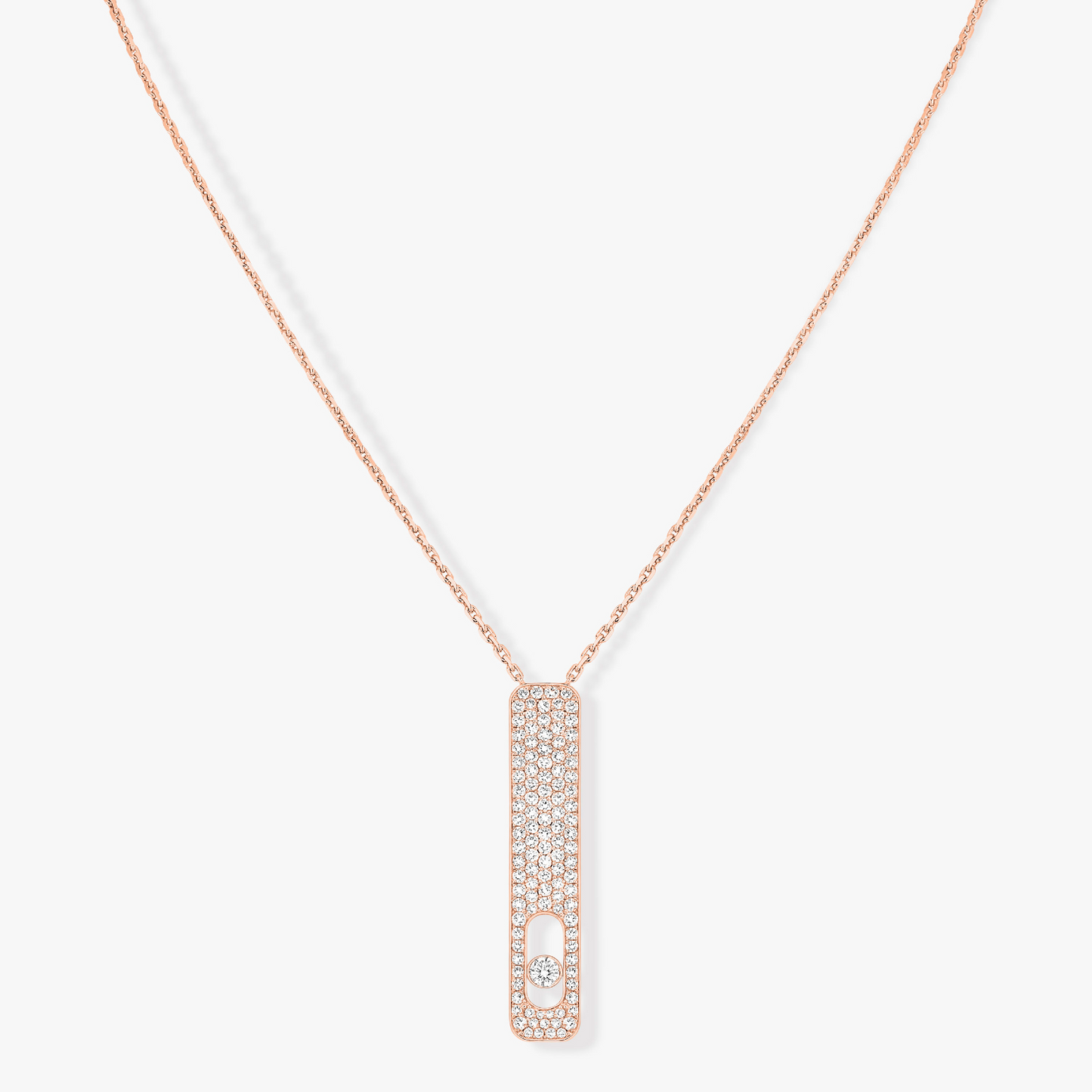 [⭐Glow]MY FIRST DIAMOND PAVED NECKLACE