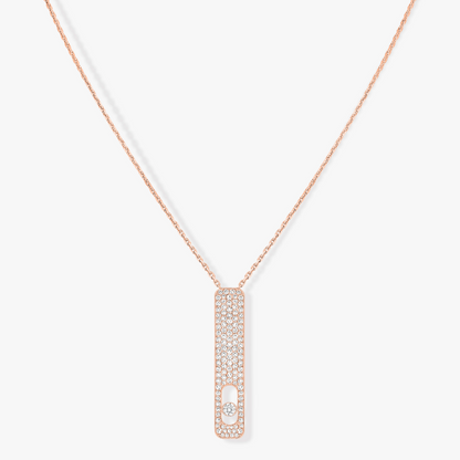 [⭐Glow]MY FIRST DIAMOND PAVED NECKLACE