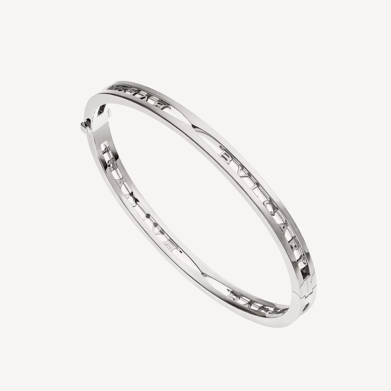 [⭐Glow]ZERO 1 SPIRAL LOGO SILVER BRACELET