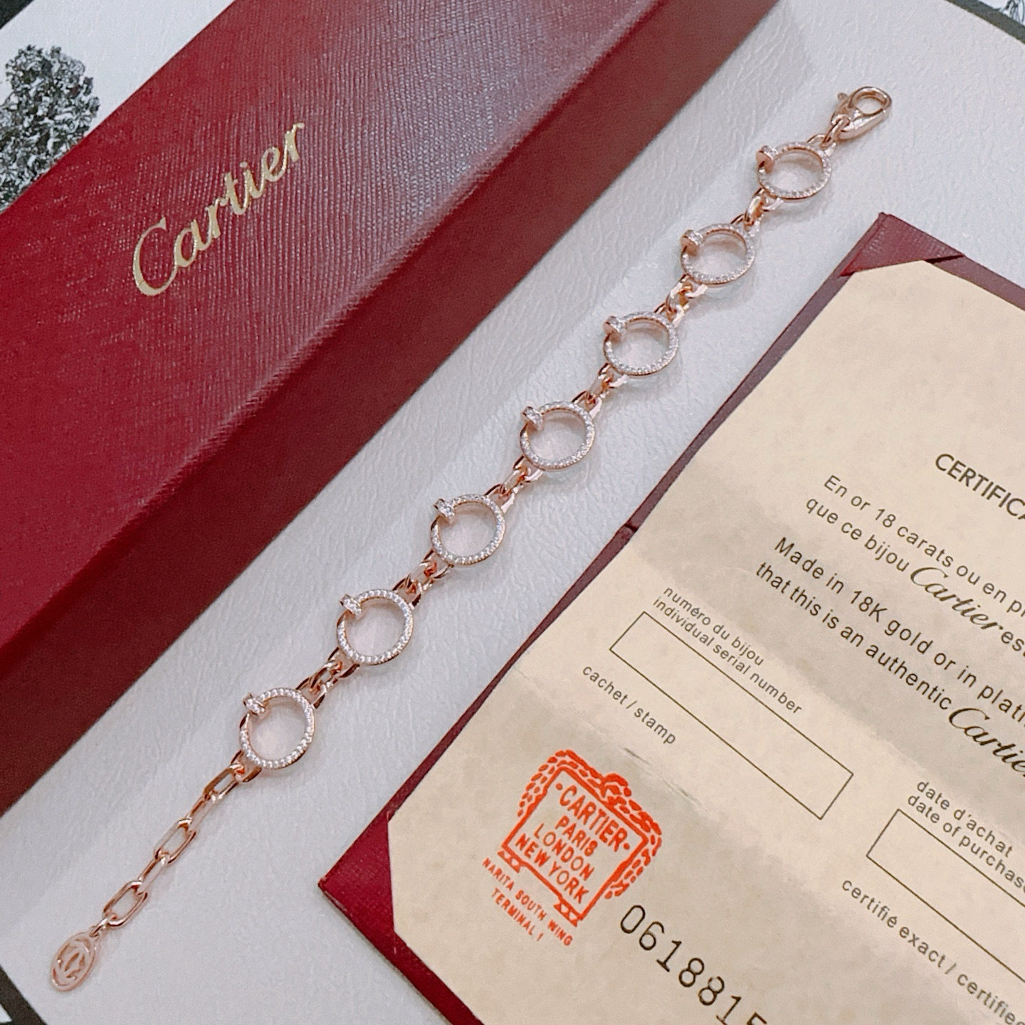 [⭐Glow Jewelry] LOVE&JUSTE BRACELET DIAMONDS