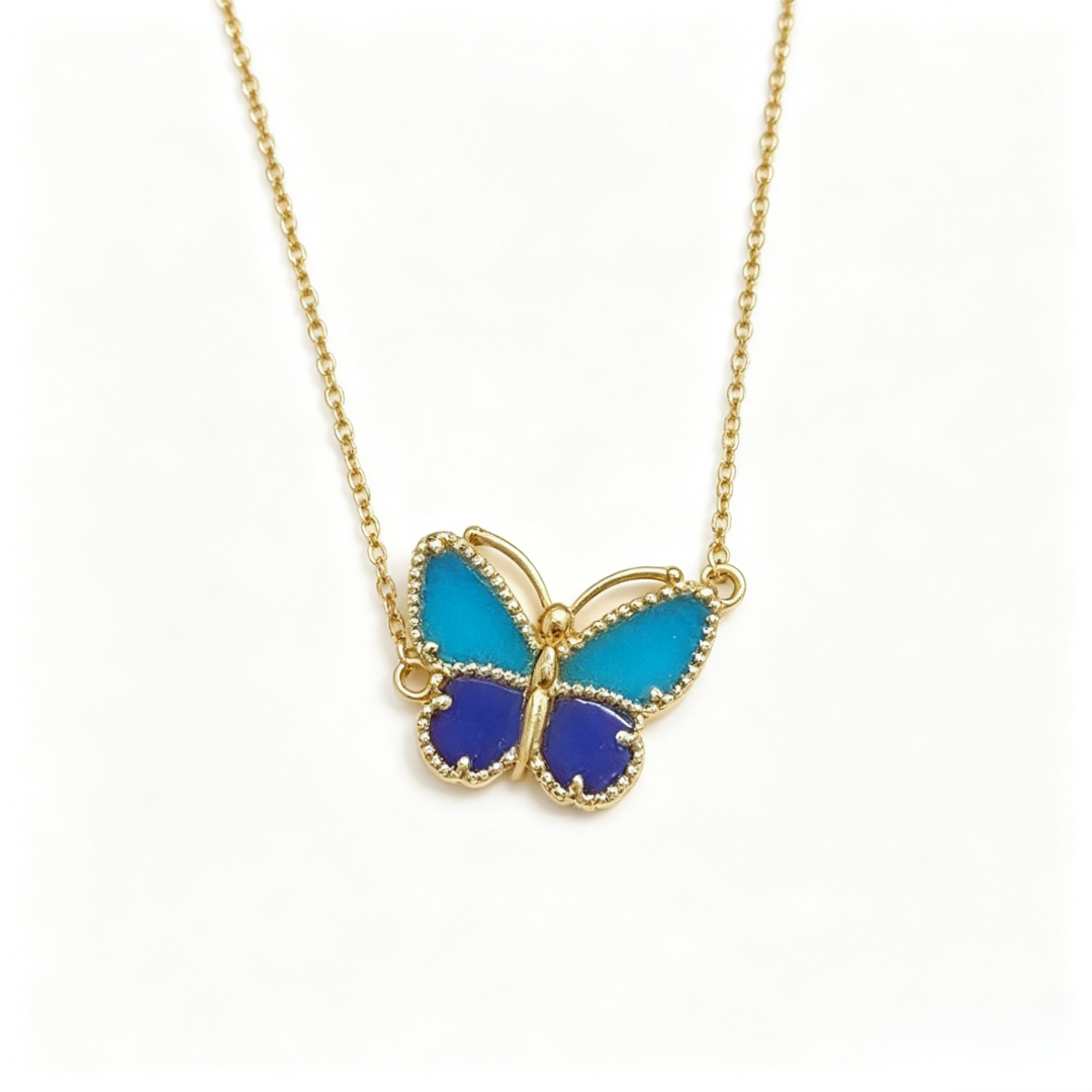 [⭐Glow]  2026 NEW LUCKY BUTTERFLY 1 MOTIFS NECKLACE