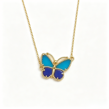[⭐Glow]  2026 NEW LUCKY BUTTERFLY 1 MOTIFS NECKLACE