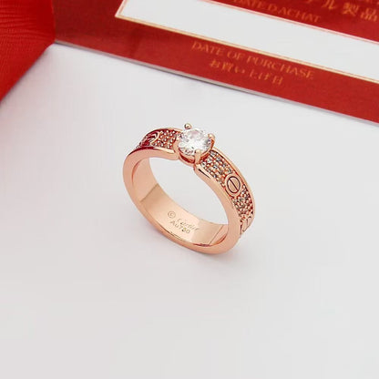 [⭐Glow]Starry Sky Diamond Ring