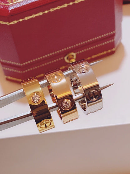 [⭐Glow]Three-Diamond Ring
