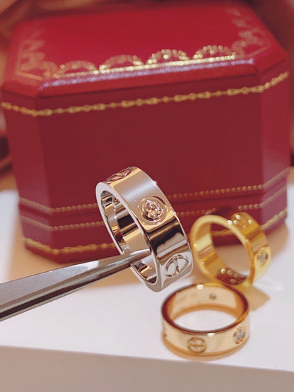 [⭐Glow]Three-Diamond Ring