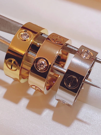 [⭐Glow]Three-Diamond Ring