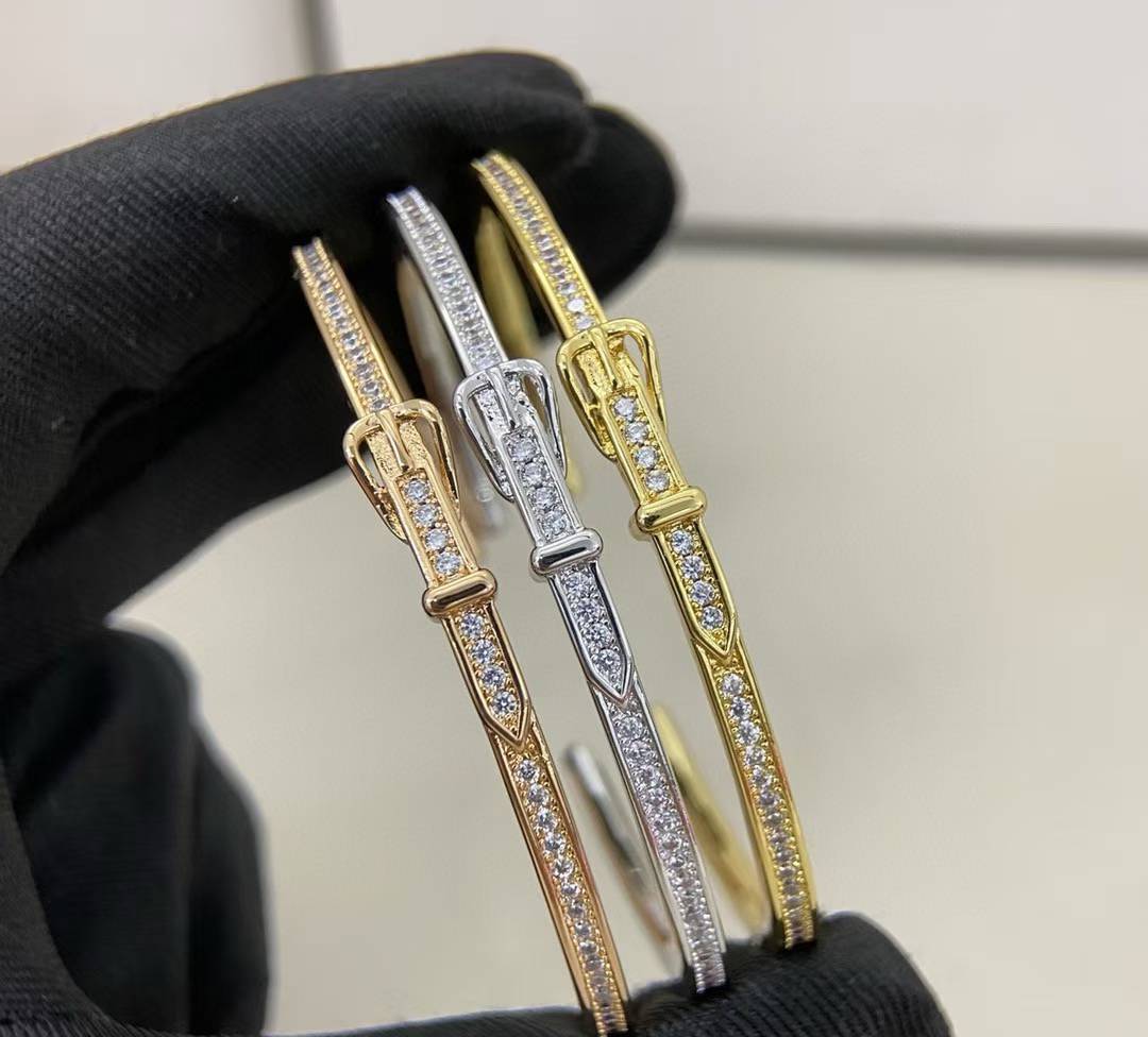 [⭐Glow]DIAMOND-ENCRUSTED BRACELET THREE COLORS