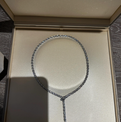 [⭐Glow]NEW！SERPENT DIAMOND NECKLACE